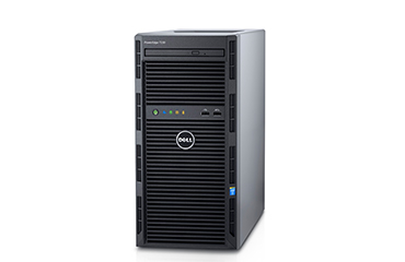 戴尔PowerEdge T130 塔式服务器（英特尔至强 E3-1225 v6 3.3GHz 四核丨16G DDR4内存丨2块*1TB SATA硬盘丨3年下一工作日上门服务）