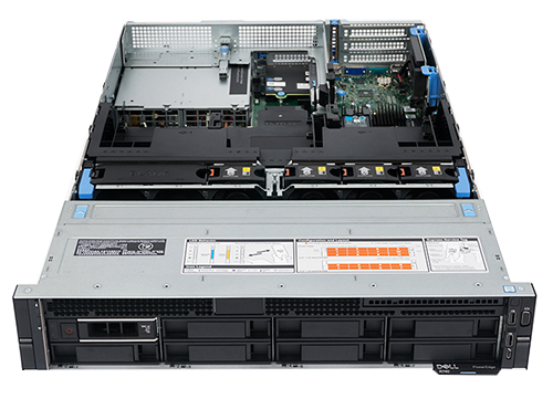 Dell EMC PowerEdge R740 机架式服务器（英特尔至强铜牌3106 1.7G, 8核丨16GB DDR4内存丨2块*2TB 7.2K SAS硬盘丨H330阵列卡丨3年上门服务）