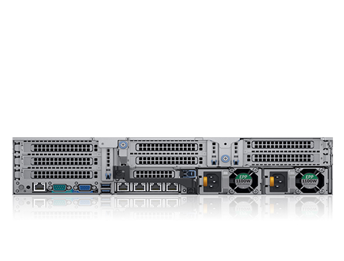 Dell 易安信 PowerEdge R740 机架式服务器（英特尔至强金牌5118 2.3G, 12核丨64GB DDR4内存丨4块*2.4TB 10K SAS硬盘丨H730P阵列卡丨3年保修）