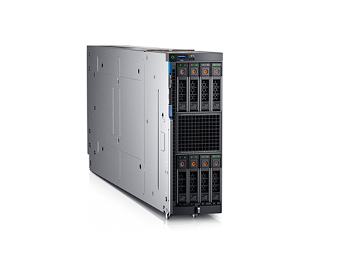 Dell EMC PowerEdge MX840c刀片式服务器（4颗*英特尔至强金牌6130 2.1G, 16核丨192GB内存丨8块*2.4TB 10K SAS硬盘丨H730P阵列卡丨3年保修）