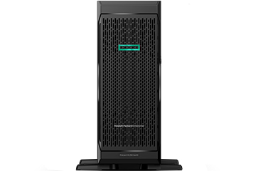 HPE ProLiant ML350 Gen10 塔式服务器（英特尔至强® 铜牌3104 1.7G, 6核丨16GB DDR4 内存丨2块*1TB 7.2K SATA硬盘丨S100i阵列卡丨3年保修）