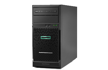 HPE ProLiant ML30 Gen10 塔式服务器（英特尔至强 E-2124 3.3GHz 4核丨16GB DDR4内存丨2块*4TB 7.2K SATA硬盘丨S100i阵列卡丨3年保修服务）