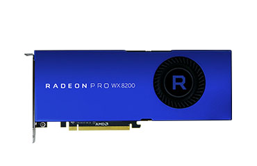 AMD Radeon™ Pro WX 8200 8GB 专业级显卡