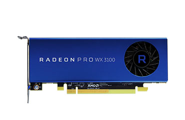 AMD Radeon Pro WX3100 4G 4K专业图形设计显卡