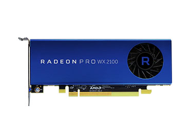 AMD Radeon Pro WX 2100 平面设计/视频剪辑/3D渲染/建模专业图形显卡