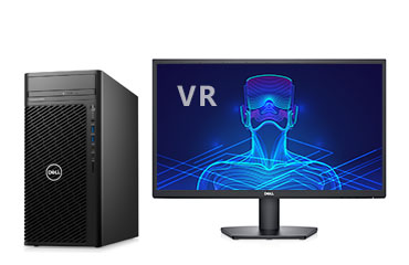 戴尔Precision T3660 VR电脑台式机（酷睿 i5-12600, 3.3GHz, 6核丨32GB DDR5 内存丨256GB固态+1TB SATA硬盘丨AMD WX3200, 4GB显卡丨23.8寸显示器）