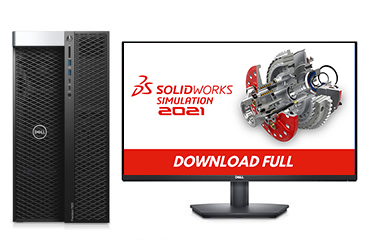 SolidWorks电脑配置 戴尔T7920工作站（英特尔至强金牌 6244, 3.6GHz, 8核丨256GB, DDR4 内存丨1TB, 固态+8TB, 机械硬盘丨RTX A4500, 20GB显卡丨27英寸显示器）