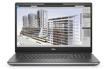 Dell Precision 7760 移动工作站（英特尔酷睿 i7-11800H, 8核丨32GB DDR4 内存丨2TB PCIe固态硬盘丨RTX A4000, 8GB显卡丨17.3英寸 高清屏丨3年保修）