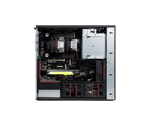 联想ThinkStation P720 工作站（英特尔至强银牌 4210R, 2.4GHz, 10核丨32GB DDR4 内存丨512GB 固态+2TB 机械硬盘丨NVIDIA GTX 1660 6GB显卡）