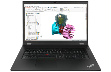 联想ThinkPad P17 Gen 2 移动工作站（英特尔酷睿 i9-11950H，8核丨16GB DDR4 内存丨1TB PCIe 固态硬盘丨RTX A3000 6GB显卡丨17.3英寸 4K超清屏）