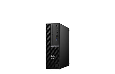 戴尔 OptiPlex 5080 sff 高性能台式机（ 酷睿i7-10700，8核丨32GB DDR4 内存丨1TB SATA硬盘 + 128GB固态丨AMD RX640 6GB 独显丨21.5寸显示器)