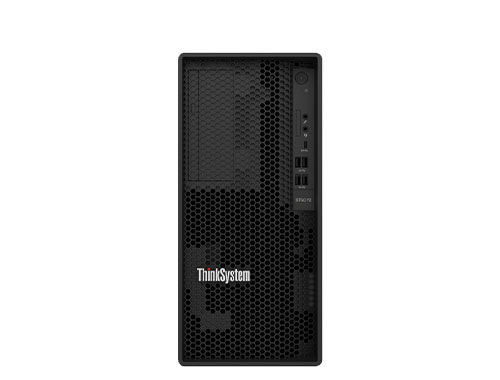 联想ThinkSystem ST50 V2 塔式服务器（英特尔至强 E-2324G 处理器，3.1GHz，4核丨16GB DDR4 ECC 内存丨256GB 固态+2TB 7.2K SATA 机械硬盘丨三年基本保修）