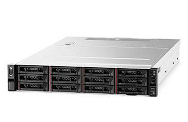 联想ThinkServer SR590 企业级2U机架式服务器（英特尔至强铜牌 3206R，1.9GHz，8核处理器丨64GB 2933MHz DDR4 内存丨4块*1.2TB 10K SAS 机械硬盘丨三年保修）