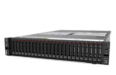 联想ThinkServer SR590 V2 企业ERP机架式服务器（英特尔至强银牌 4314，2.4GHz，16核丨64GB TruDDR4 内存丨4块*2.4TB 10K SAS 硬盘丨冗余电源丨三年保修）