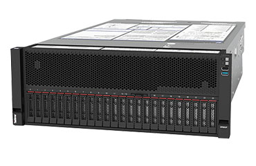 联想ThinkServer SR860P 高端4U机架式服务器（2颗*英特尔至强金牌 5218，2.3GHz，16C核丨128GB TruDDR4 内存丨4块*960GB SATA 固态硬盘丨三年保修）