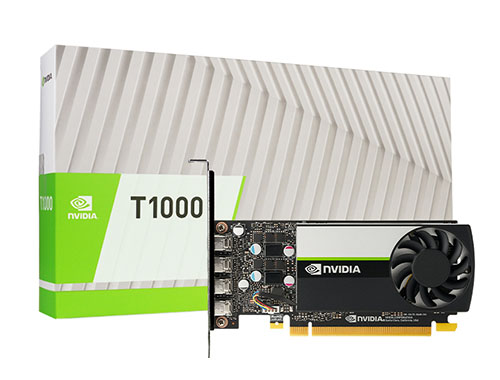 英伟达（NVIDIA）T1000 8GB GDDR6 专业级显卡 