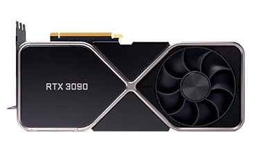 英伟达 NVIDIA GeForce RTX 3090 24GB 影视动画 剪辑渲染高性能显卡