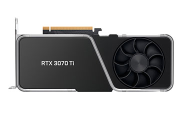 英伟达NVIDIA GeForce RTX 3070Ti 8GB 专业游戏电竞显卡