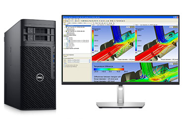 Dell Precision T7865 有限元分析电脑工作站（AMD锐龙 5975WX，32核丨256GB，DDR4，内存丨2TB 固态+8TB 机械硬盘丨RTX A5500，24GB 显卡丨戴尔27寸显示器）