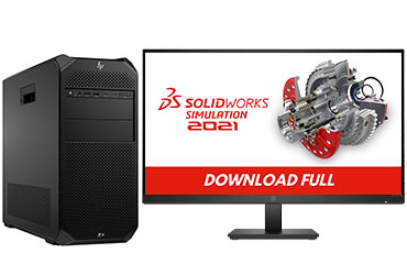 HP Z4 G5 SolidWorks电脑工作站（英特尔至强 W7-2495X，24核丨64GB DDR5 ECC 内存丨512GB 固态+4TB SATA 机械硬盘丨RTX A2000 12GB 显卡丨27寸显示器）