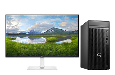 DELL OptiPlex 7010MT Plus 电脑主机（英特尔酷睿 i7-13700，16核丨32G，DDR5 内存丨1TB 固态+4TB 5400prm SATA 硬盘丨英特尔 UHD 显卡770丨27寸显示器）