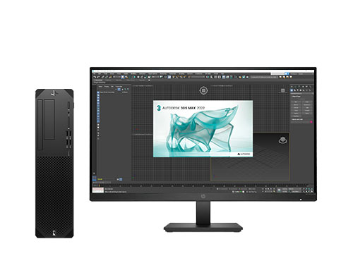 HP Z2 G9 SFF 小型机箱图形工作站（英特尔酷睿 i7-13700，16核，24线程丨32GB DDR5 内存丨512GB M.2 固态+2TB 机械硬盘丨NVIDIA T400，4GB 显卡丨27寸显示器）