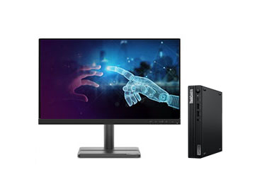 Lenovo ThinkCentre M760q 微型机（英特尔酷睿i5-14500T，14核，20线程丨32GB DDR5 内存丨2TB PCle NVMe 固态丨集成显卡丨Windows 11丨21.5英寸显示器）