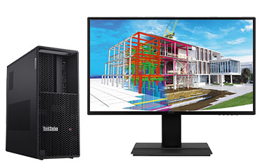 3D工程设计制图  联想ThinkStation P3工作站（英特尔酷睿 i7-13700K，16核丨128GB DDR5 内存丨2TB 固态+4TB 机械硬盘丨RTX 2000 Ada, 16GB 显卡丨27寸显示器）