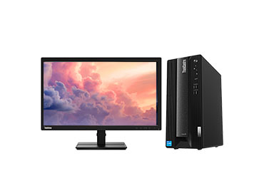 商用办公电脑ThinkCentre neo P600（英特尔酷睿 i5-13400，10核丨16GB DDR4 内存丨512GB PCle NVMe 固态丨集成显卡丨Windows 11丨21.5英寸FHD高清显示器）