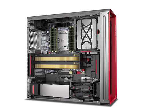 联想（Lenovo）ThinkStation P5 塔式图形工作站（英特尔至强 W5-2445，3.1GHz，10核丨32GB DDR5 ECC 内存丨1TB M.2 固态硬盘丨NVIDIA T400，4GB 显卡）