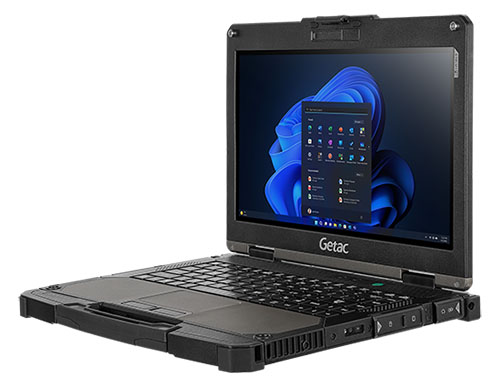 神基Getac B360 三防加固便携笔记本（英特尔酷睿 i5-1240P，12核丨8GB DDR4 内存丨512GB PCIe 固态丨Iris Xe 显卡丨背光照明薄膜键盘丨Windows 11丨13.3英寸-高清屏）